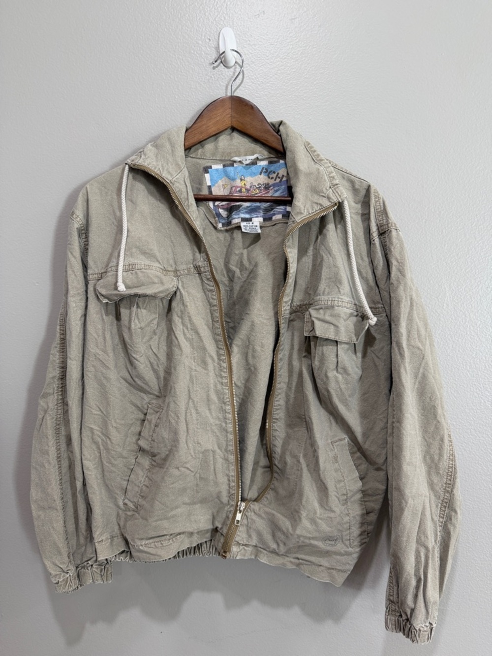 Vintage Pacific Coast Highway Light Jacket size M